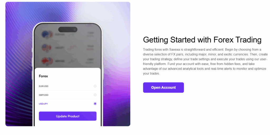 Savexa trading